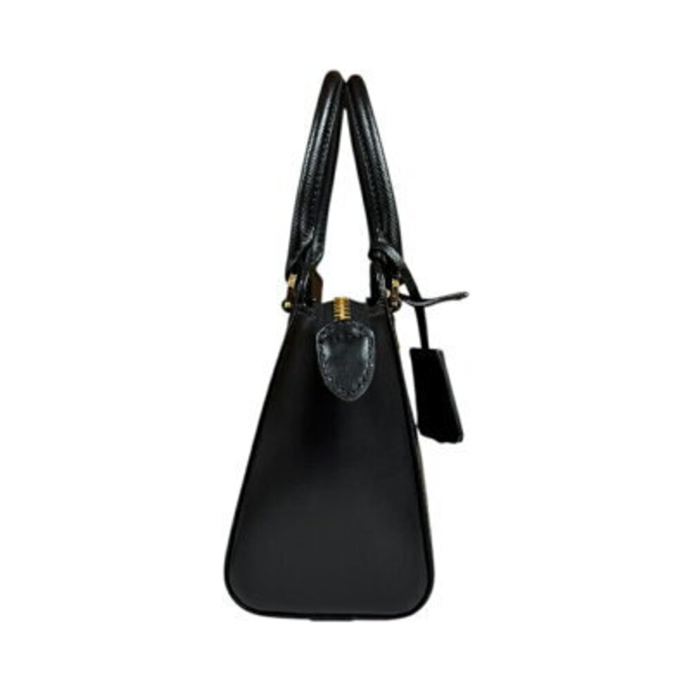 Prada Saffiano Shoulder Bag Leather Black - Picture 4 of 8
